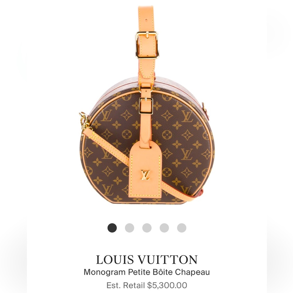 Louis Vuitton Petite Boite Chapeau Monogram - Asking $2700 - Retails $5300